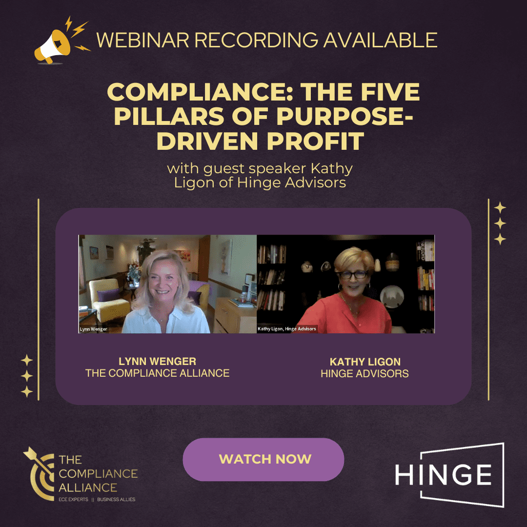 Webinar Alert with Kathy Ligon of Hinge Advisors